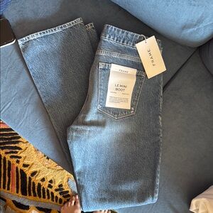 Frame Denim Women's Blue Boot Cut Jeans